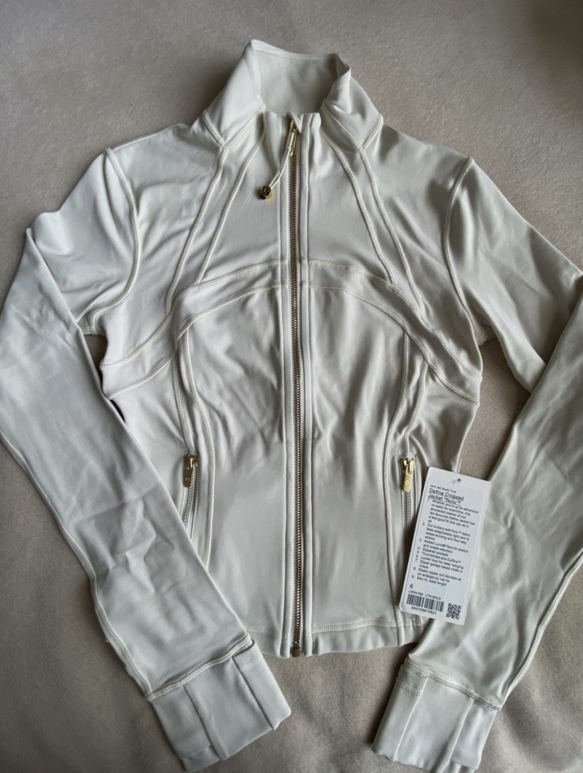 Lululemon cropped define jacket