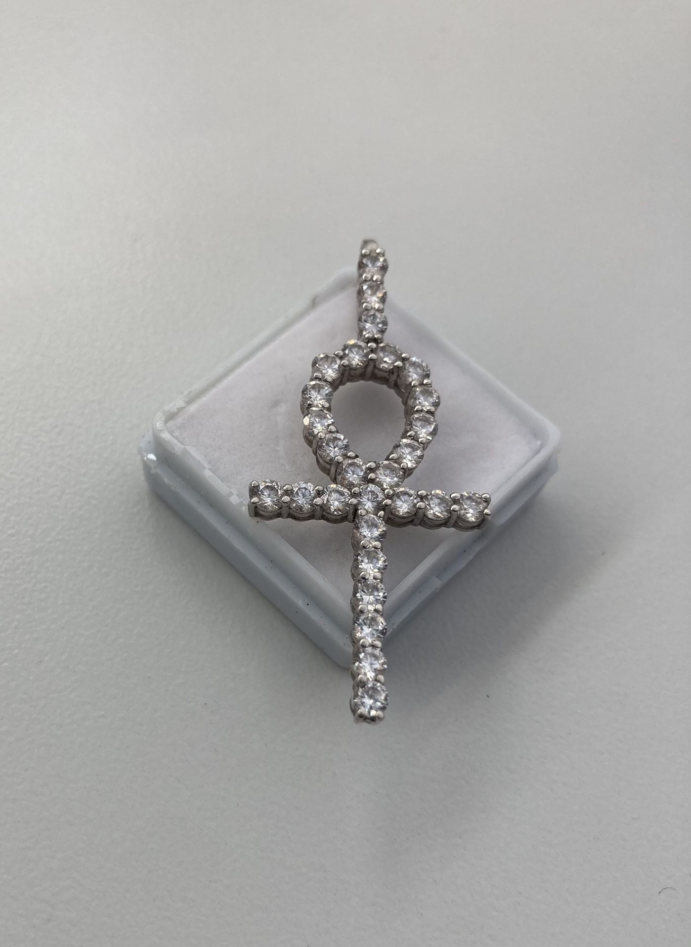 925 Silver Ankh Cross Pendant
