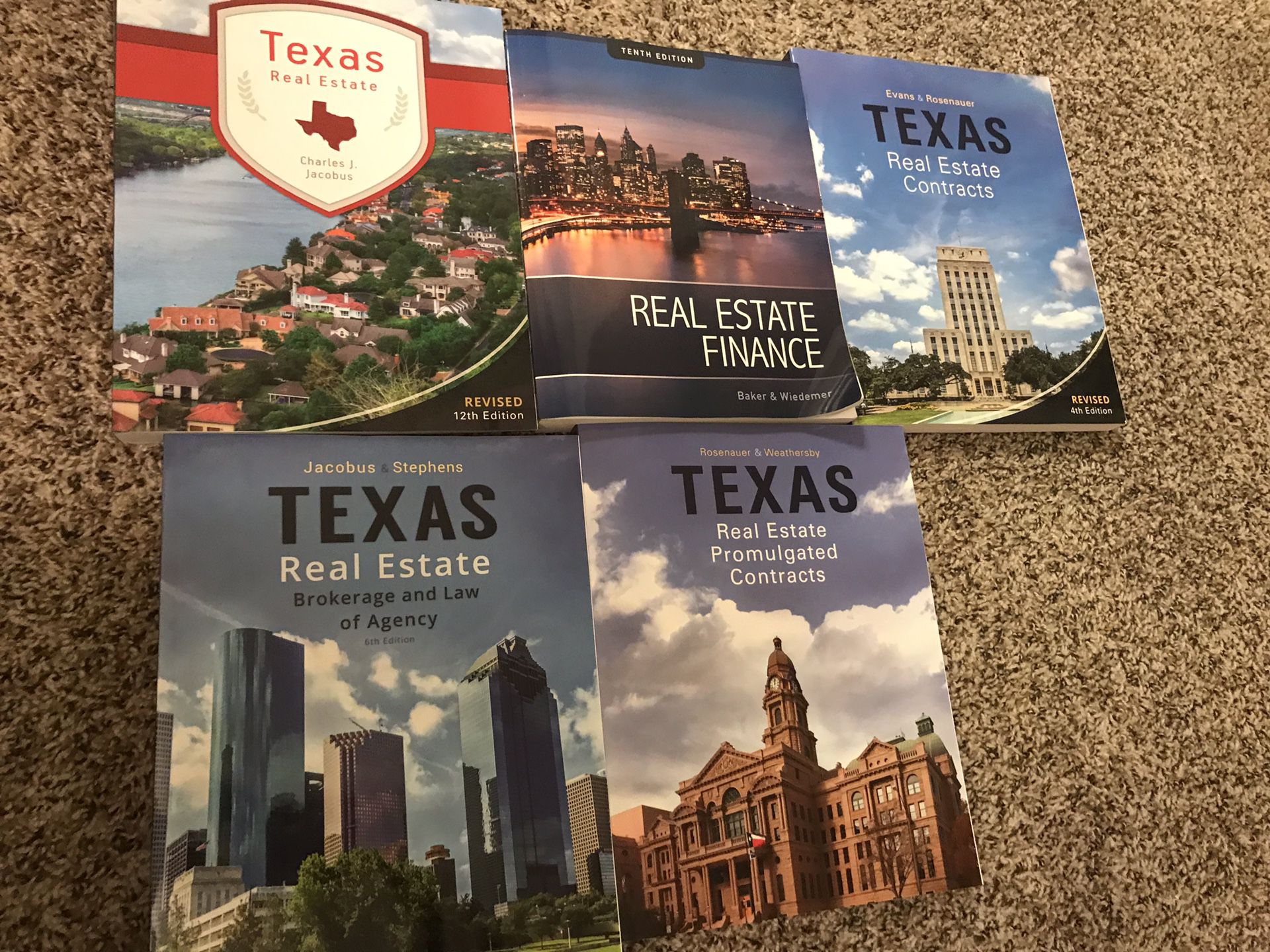 Texas real estate complete book set