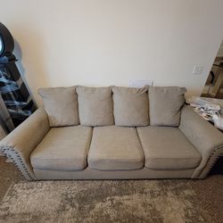 Sofa bed couch clean light use