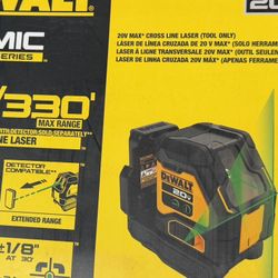 Dewalt 20v Laser Líneas Cruzada (solo Herramienta) 