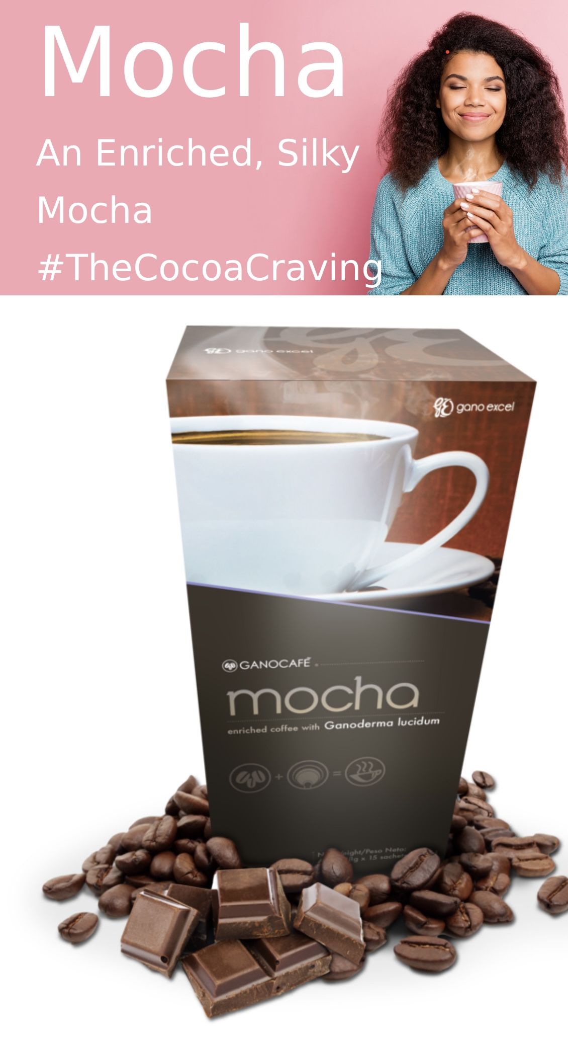 Ganocafe Mocha (Mocha Coffe With Ganoderma Lucidum