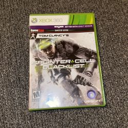  Tom Clancy's Splinter Cell: Blacklist (X360) (Xbox 360) : Video  Games