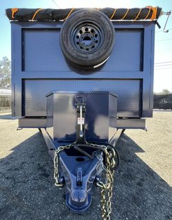 DUMP TRAILER 8x12x4