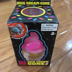 Needoh Pink Ice Cream