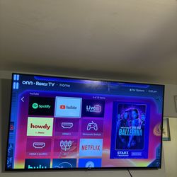 Flat screen smart tv 75”