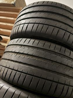 (2) Michelin 275/35/19 Pilot Sport 4S 275/35R19 Tires 275-35-19 Llantas 275 35 19 Tyres 275/35ZR19