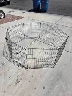 24" 8 panel dog playpen