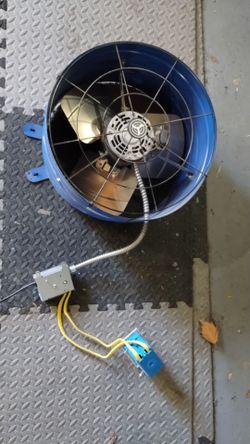 Large Gable Fan for Attic