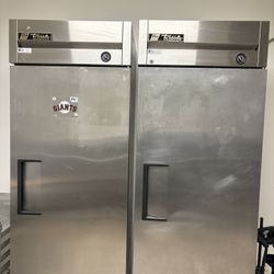 True Refrigerator And Freezer 