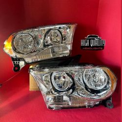 Dodge Durango 2011. 2013 headlights.