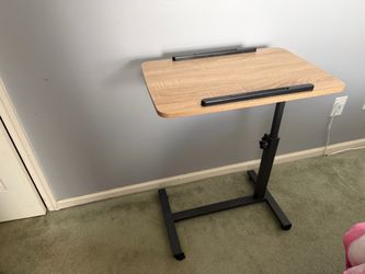 Adjustable Height Rolling Laptop Desk