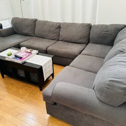Ashley Furniture- Comfortable Sectional Sofa