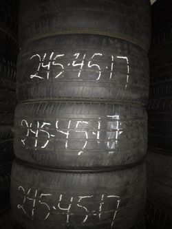 Tires 245-45r17 Bridgestone
