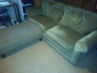 Taupe Contemporary Sofa Bed. Never Used As Bed