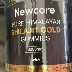 Shilajit gummies 60 ct.