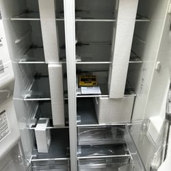 New Refrigerator 36” Side By Side New 