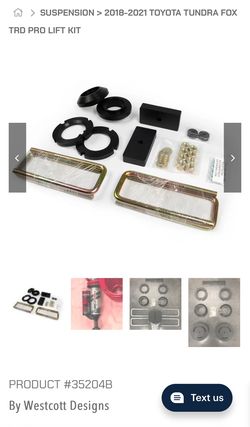 TOYOTA TUNDRA FOX TRD PRO LIFT KIT