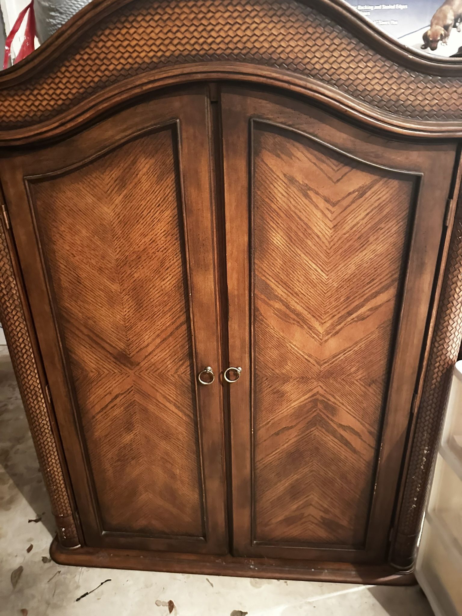 Tommy Bahamian Armoire Real Wood, Used