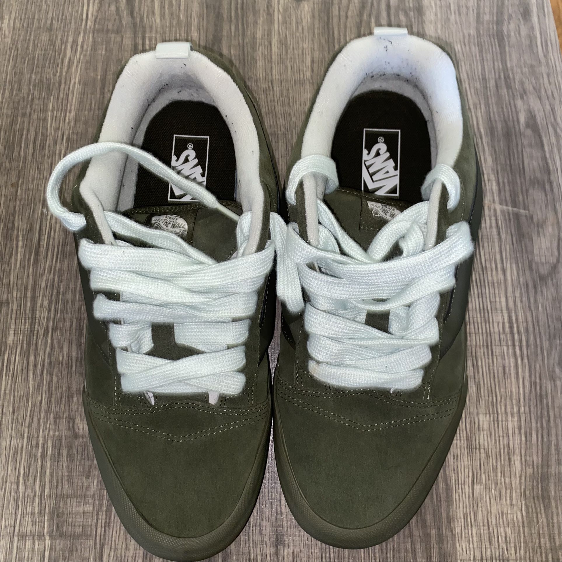 vans mono olive knu skool vans