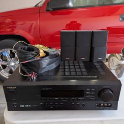 Onkyo Receiver And Bose Speakers