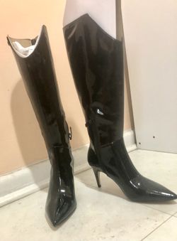 Louise etCIE Patent Leather Boots