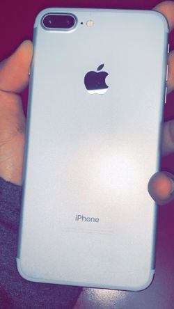 Silver iPhone 7 Plus - 256Gb, Only for AT&T & Cricket!!