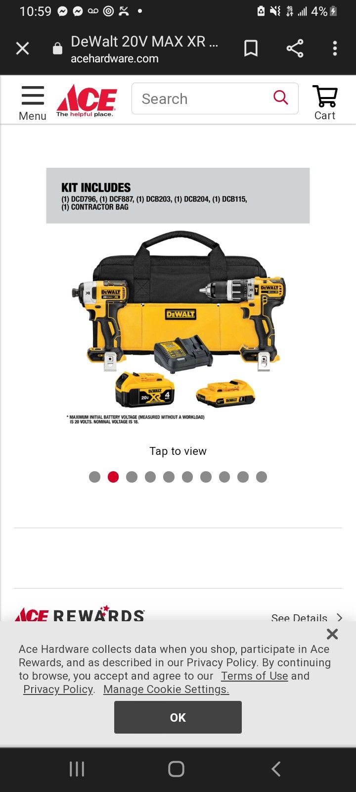 Dewalt Combo