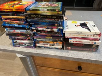 Blu-Rays and DVDs