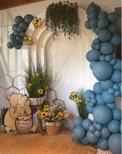 Themed decor set up