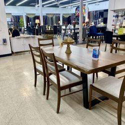 7pc Dinning Table Set $799
