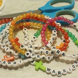 🙏🏼🙌🏼✝️❤️ Adult Prayer Warrior Bracelets 