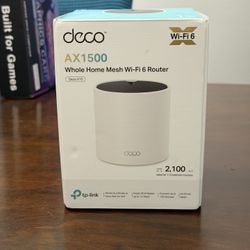 TP-Link Deco AX1500 Wi-Fi 6 Mesh Router (Deco X15) | Tested | With Box