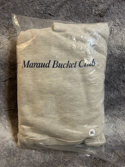 Maraud bucket club hoodie size xl nwt