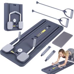 Pilates Board / Foldable Core Workout Board – Like New w/ Accessories