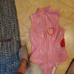 Pink  PLeather Get Up