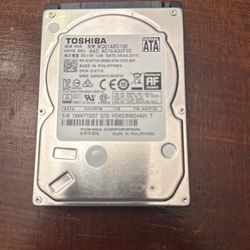 Toshiba Harddrive Laptop 1 TB