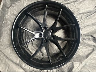 19” Black Ferrada Rims