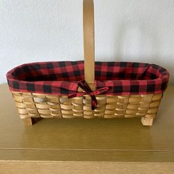 Red Shed Garden & Gifts Lined Basket 