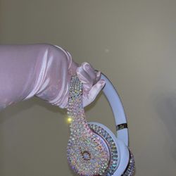 Bedazzled Beats Wireless Headphones 