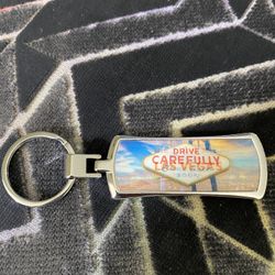 Las Vegas Hologram Keychain