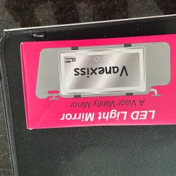 Vanexiss LED Light Visor Mirror