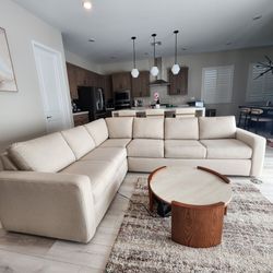 Modern L-Shape Right Arm Facing Sectional