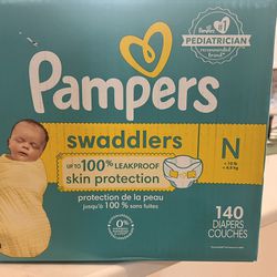 Pampers swaddles 