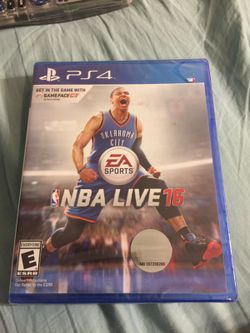NBA LIVE 16 For PS4 BRAND NEW