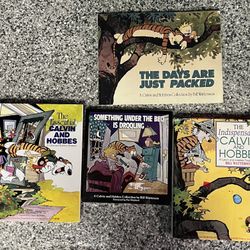 Calvin and Hobbs Books (4)