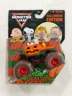 Monster Jam 1:64 Peanuts Snoopy Halloween Edition Limited Edition