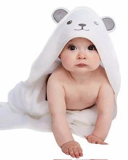 HIPHOP PANDA Hooded Towel - Rayon Made From Bamboo