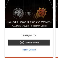 Suns vs. Timberwolves Game 3