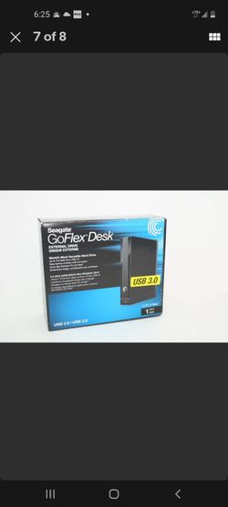 Seagate - FreeAgent GoFlex Desk 1TB External USB 2.0/3.0 Hard Drive - Black

